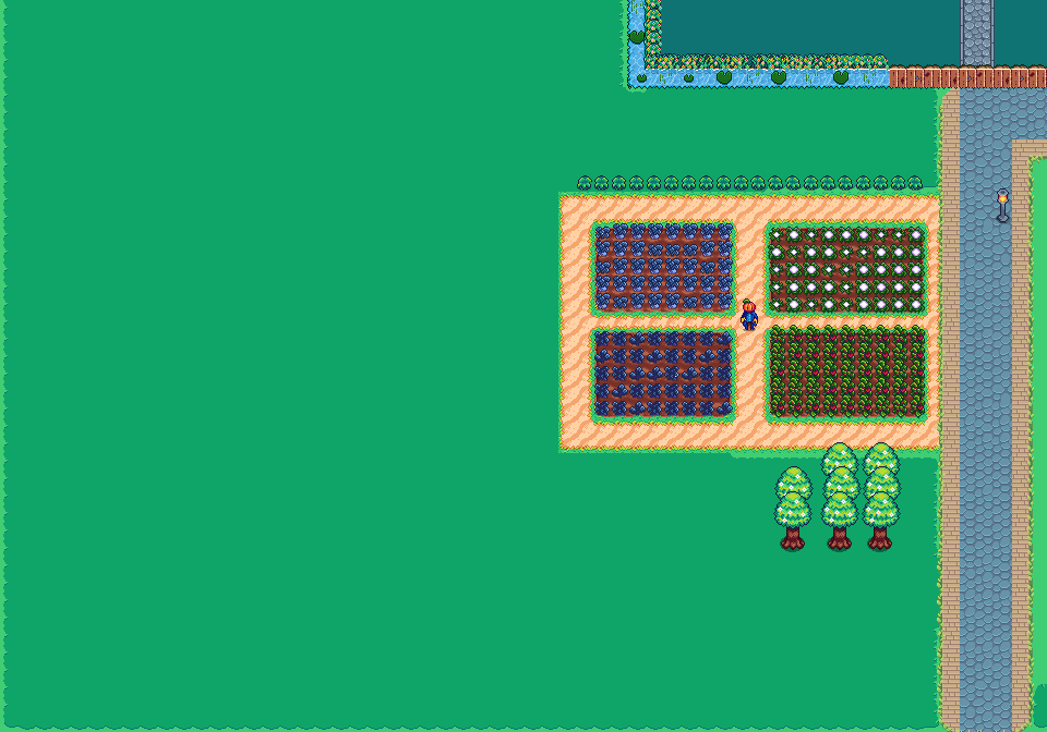 Magical crops growing